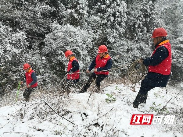 【战冰保电】他们是冰雪中的最美逆行